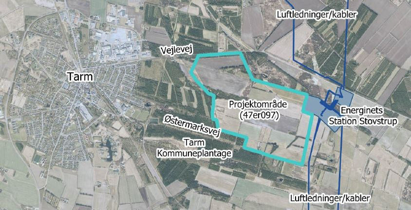 Plantegning fra ansøgningen fra DCS Development og COWI